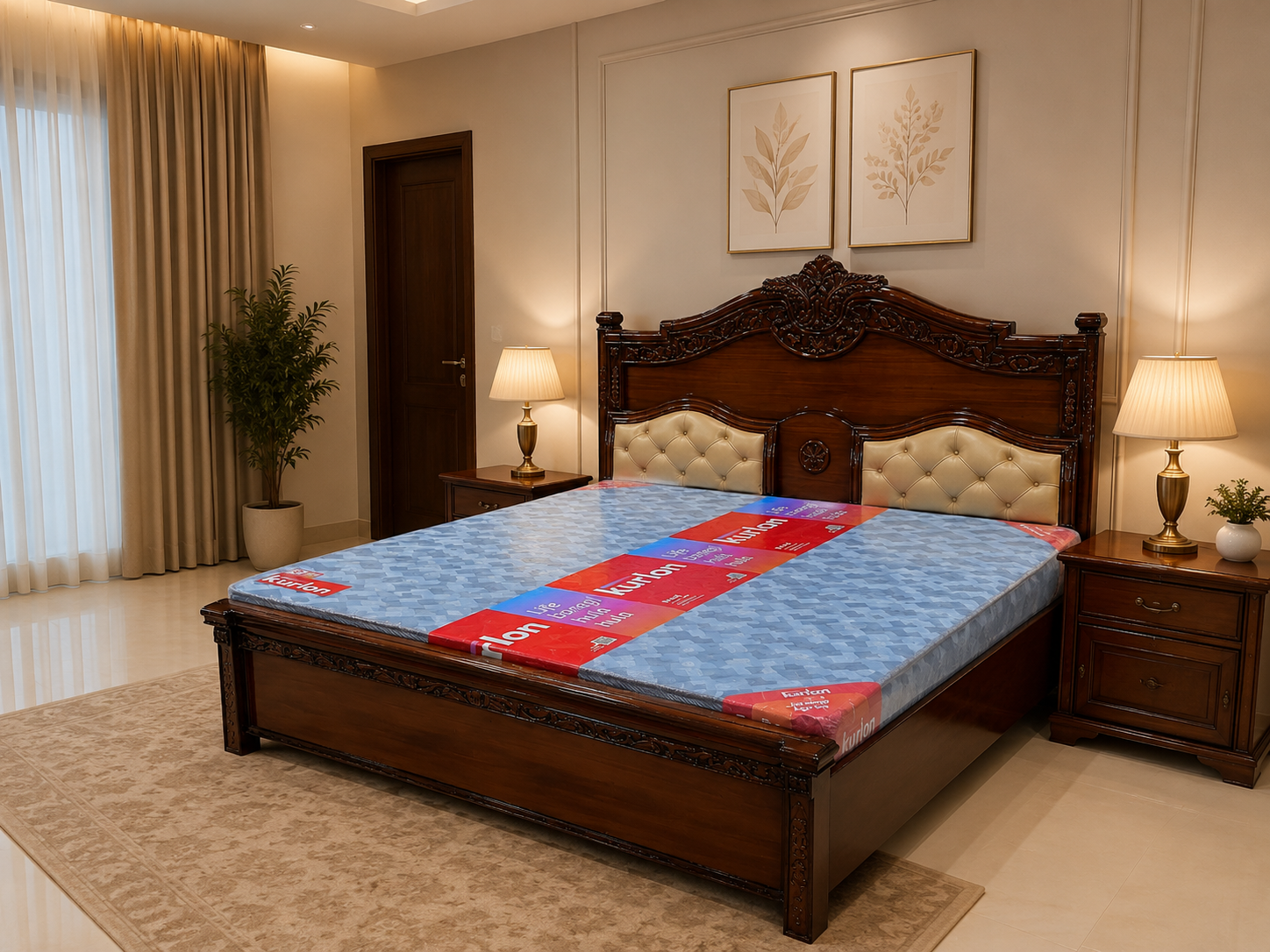 Comfortable Family Bed for Home